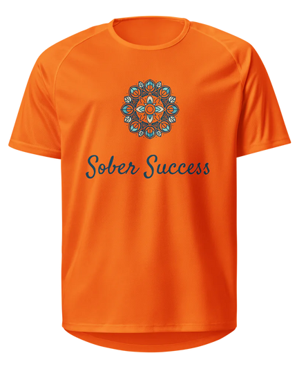 Sober Success Performance Mesh Jersey – Unisex Fit for Active Living