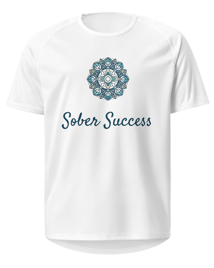 Sober Success Performance Mesh Jersey – Unisex Fit for Active Living