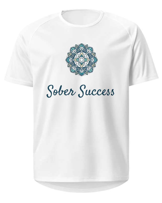 Sober Success Performance Mesh Jersey – Unisex Fit for Active Living