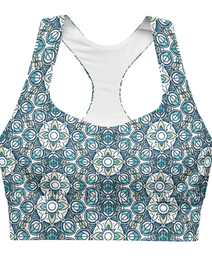 Serenity in Motion Eco-Conscious Sports Bra by Sober Success