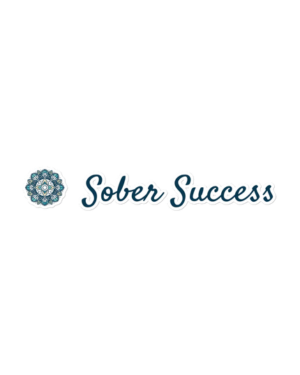 Sober Success Recovery Message Stickers – Bubble-Free for Clean Application