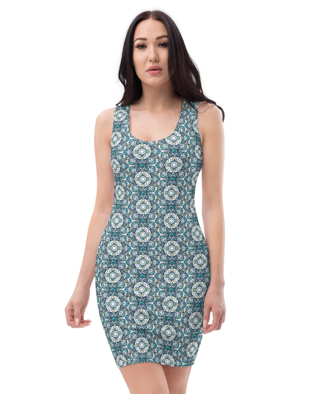 Serenity in Motion Sculpt Dress by Sober Success