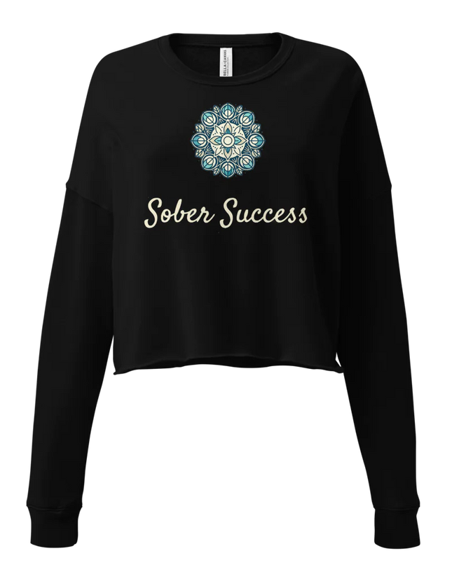 Sober Success Everyday Grace Cropped Sweater – Style with Purpose