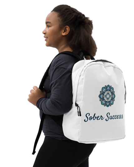 Journey-Ready Minimalist Backpack by Sober Success