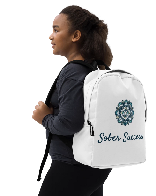 Journey-Ready Minimalist Backpack by Sober Success