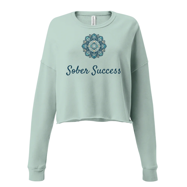 Sober Success Everyday Grace Cropped Sweater – Style with Purpose