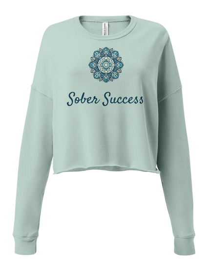 Sober Success Everyday Grace Cropped Sweater – Style with Purpose
