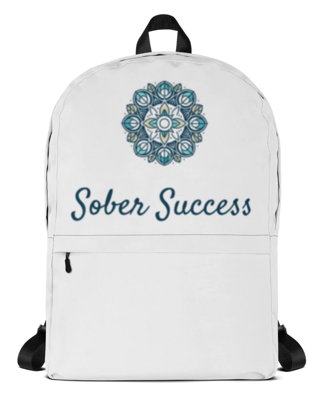 Purpose-Driven Performance Backpack by Sober Success