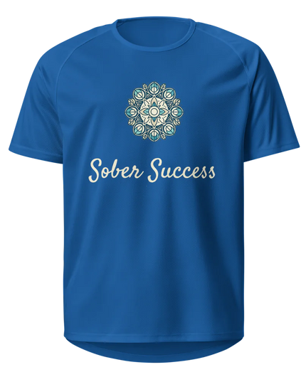 Sober Success Performance Mesh Jersey – Unisex Fit for Active Living