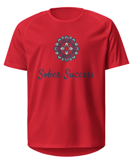 Sober Success Performance Mesh Jersey – Unisex Fit for Active Living