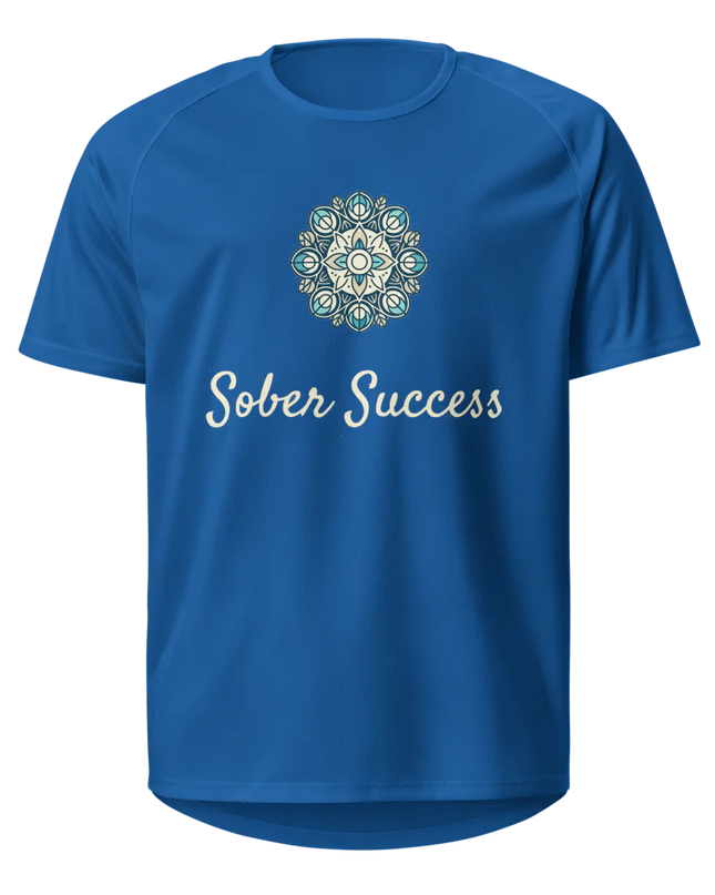 Sober Success Performance Mesh Jersey – Unisex Fit for Active Living