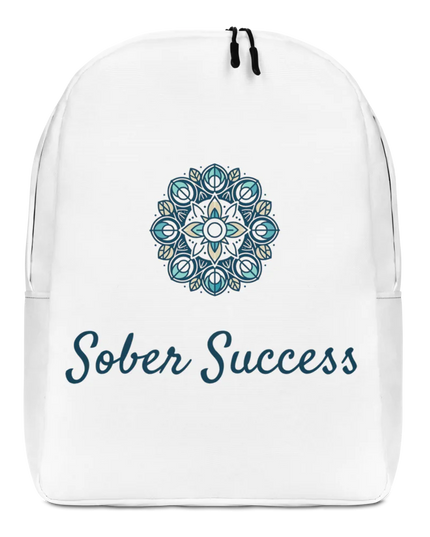 Journey-Ready Minimalist Backpack by Sober Success