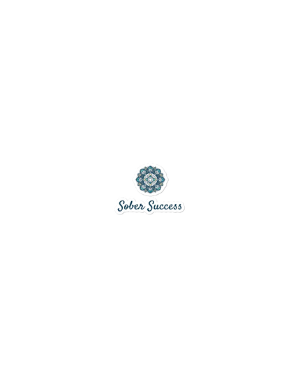 Sober Success Recovery Message Stickers – Bubble-Free for Clean Application