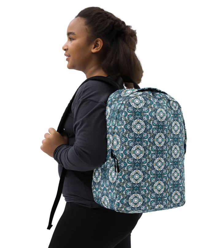 Serenity in Motion Minimalist Backpack by Sober Success