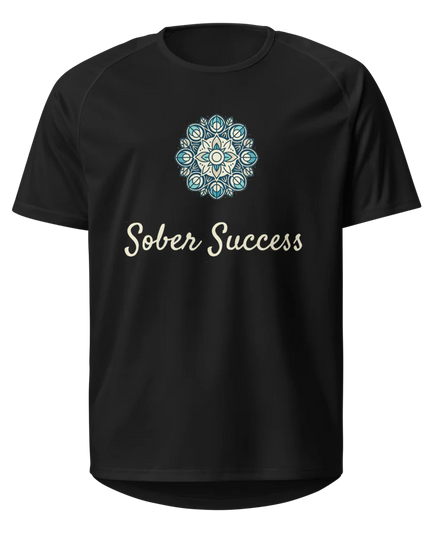 Sober Success Performance Mesh Jersey – Unisex Fit for Active Living